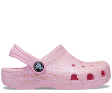 Load image into Gallery viewer, Kids Classic Clog Glitter Flamingo
