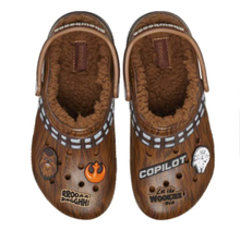 Load image into Gallery viewer, Classic Fuzz Lined Chewbacca Clog Espresso (Unisex) - FINAL SALE