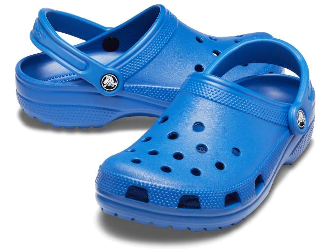 Crocs white blue hot sale jean