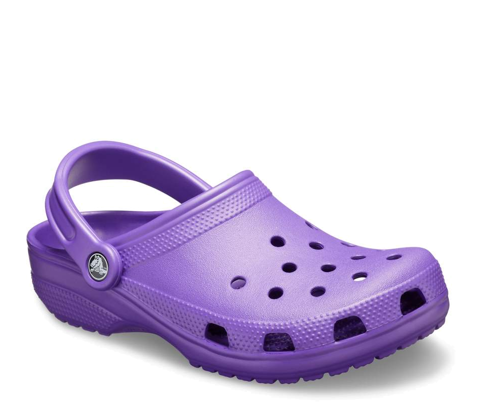 Classic Clog Neon Purple Unisex Village Shoes Fresno