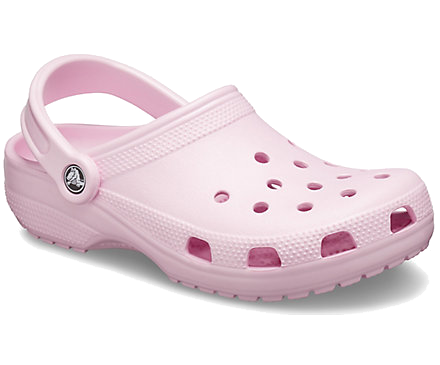 Ballerina pink on sale crocs with fur