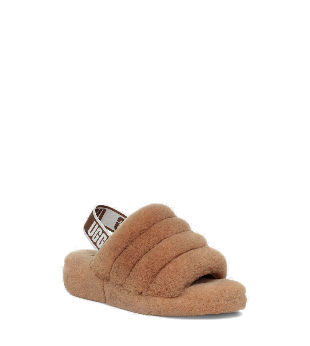 Ugg red hot sale fluff yeah slide