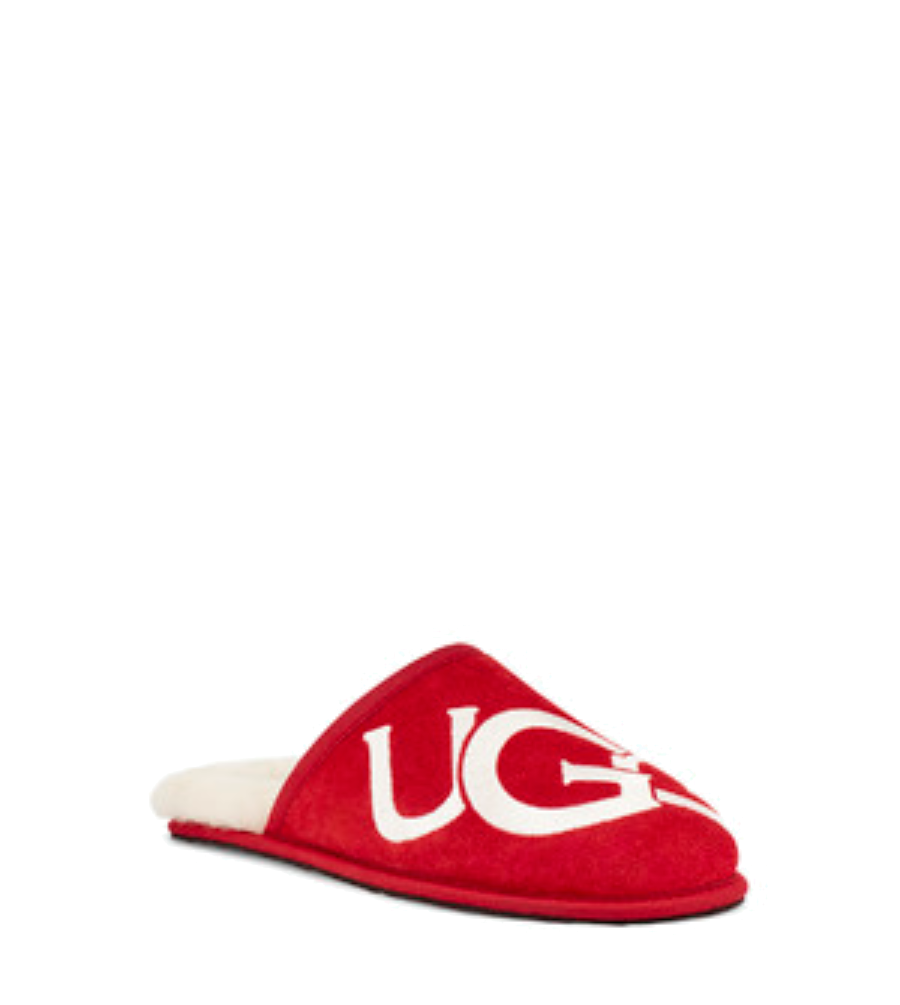 Men's scuff logo online slipper