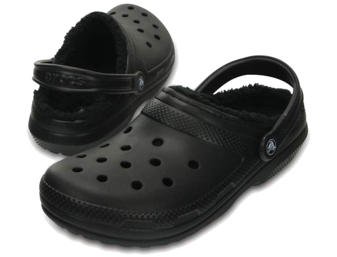 Fuzz lined crocs women's hotsell
