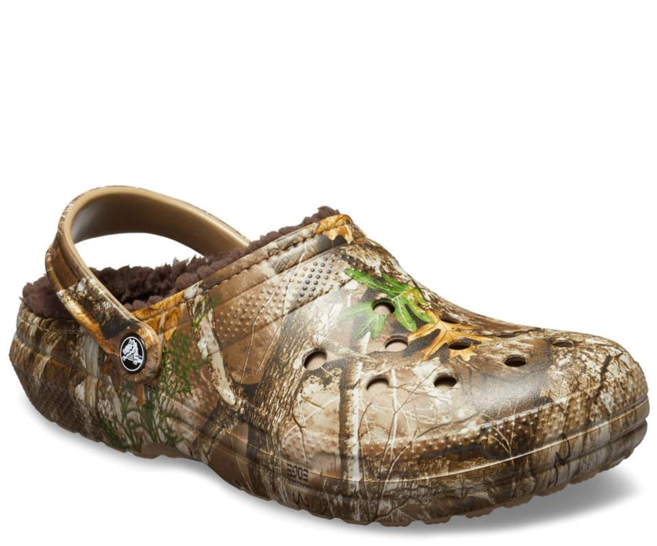 Crocs classic fuzz lined adult clogs sales