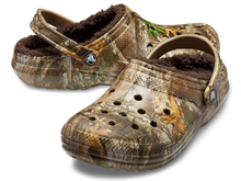 Load image into Gallery viewer, Classic Fuzz Lined Clog Real Tree (Unisex) - FINAL SALE
