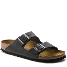Load image into Gallery viewer, Arizona Soft Footbed Black Oiled Leather (Women)
