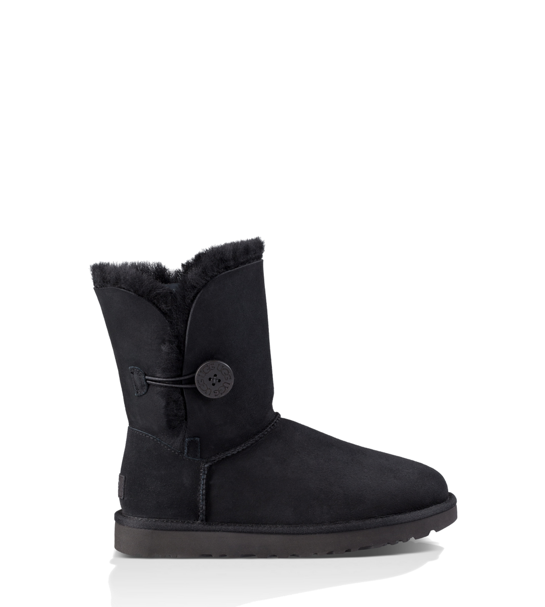 UGG Bailey Button II Black (Women) – Village Shoes Fresno