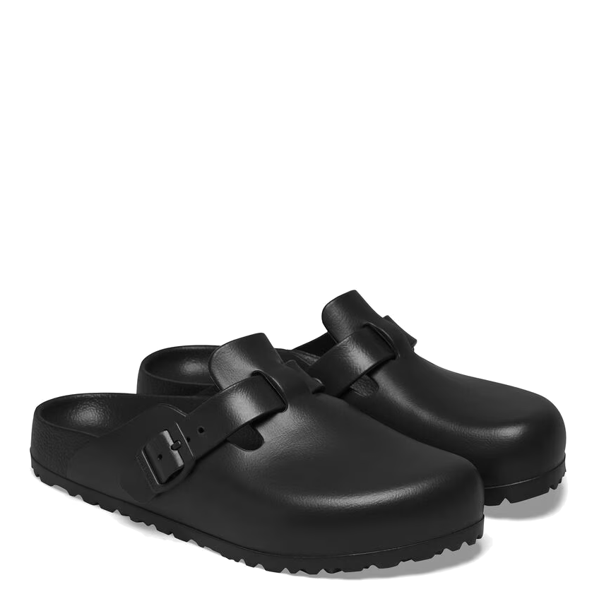 BIRKENSTOCK／BOSTON EVA／BLACK／41／REGULAR Men's Boston EVA Black – Tradehome Shoes