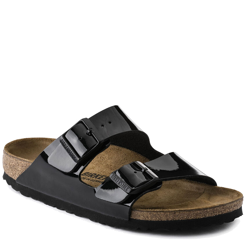 Arizona Patent Black Birko-Flor (Women)