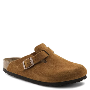Boston Soft Footbed Mink Suede (Women)