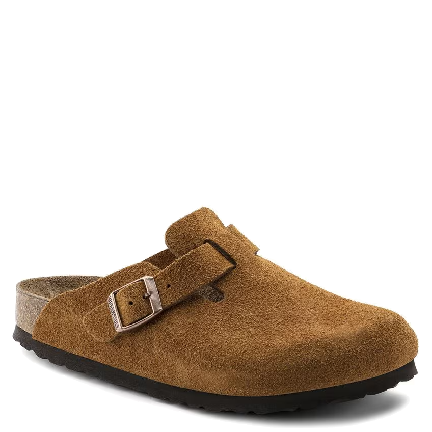 Boston Soft Footbed Mink Suede (Women)