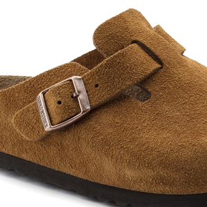 Boston Soft Footbed Mink Suede (Women)