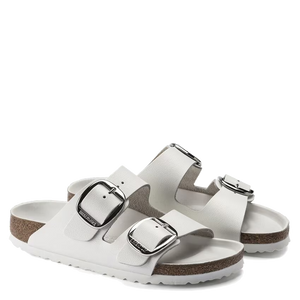 Arizona Big Buckle White Leather (Women)