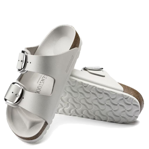 Arizona Big Buckle White Leather (Women)