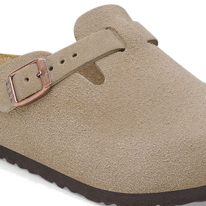 Kids Boston Taupe Suede