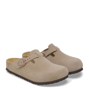 Kids Boston Taupe Suede