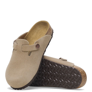 Kids Boston Taupe Suede