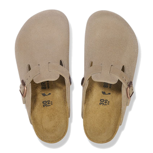 Kids Boston Taupe Suede