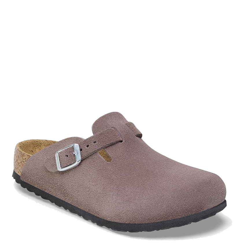 定価以下!BIRKENSTOCK Boston Faded Purple Boston Braided Suede Leather Faded Purple | BIRKENSTOCK