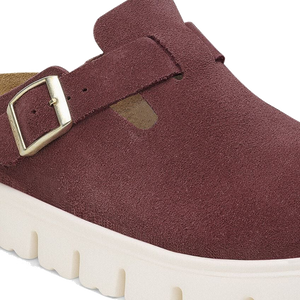 Boston Chunky Suede Berry Crush