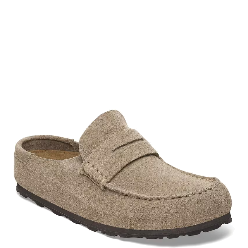 Naples Wrapped Taupe Suede (Women)