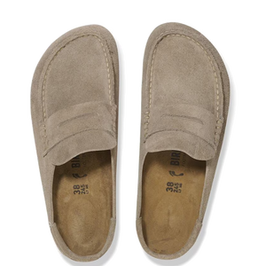Naples Wrapped Taupe Suede (Women)