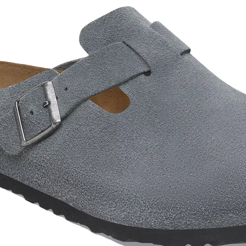 靴 BIRKENSTOCK Boston Gray 27cm Boston Suede Basalt Grey (Women) – Village Shoes Fresno