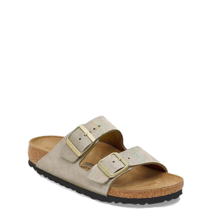 Arizona Shimmering Taupe Suede (Women)