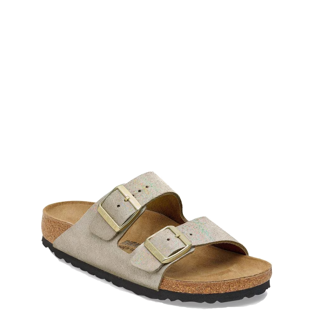 Arizona Shimmering Taupe Suede (Women)