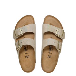 Arizona Shimmering Taupe Suede (Women)
