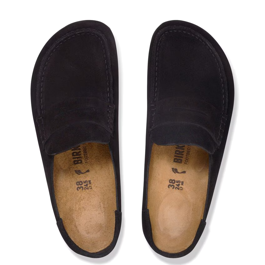 Naples Wrapped Black Suede (Women) Birkenstock – Village Shoes Fresno