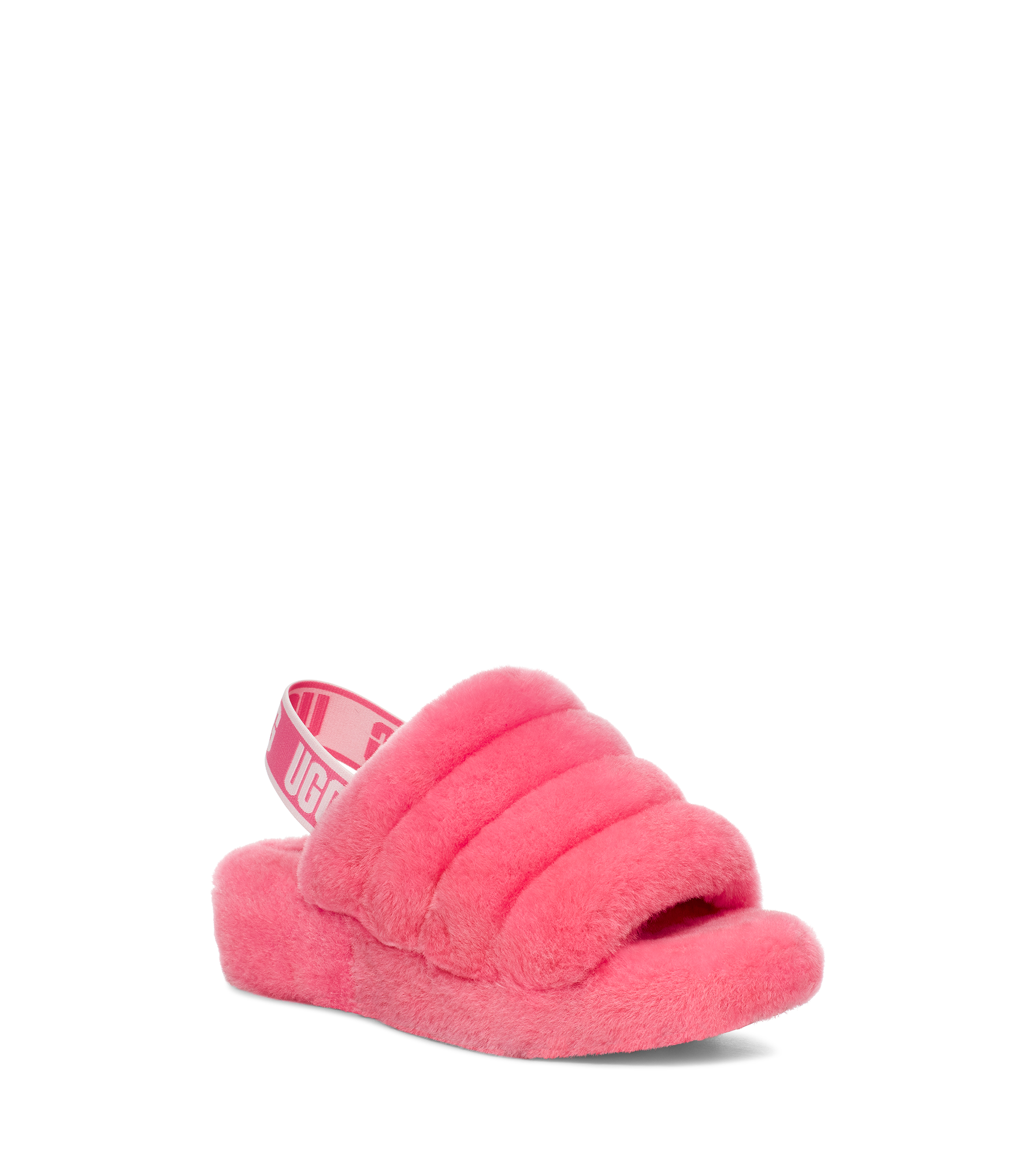 Fluff Yeah Slide Pink Rose FINAL SALE Village Shoes Fresno