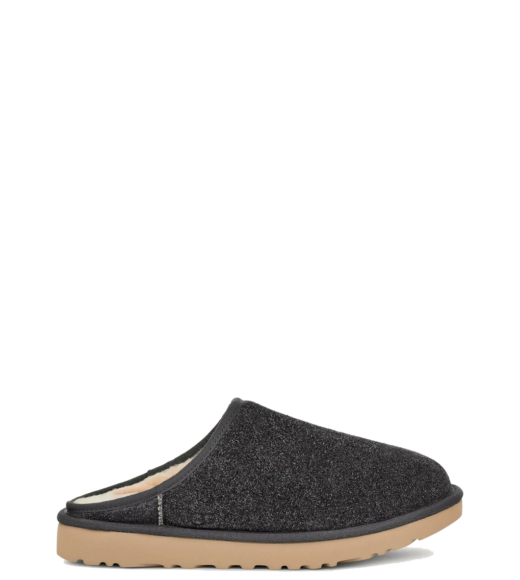 Classic Slip-On Shaggy Suede Dark Grey (Mens)