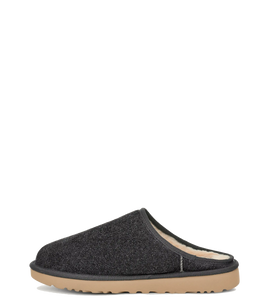 Classic Slip-On Shaggy Suede Dark Grey (Mens)