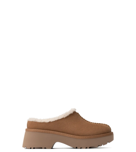 New Height Cozy Clog Chestnut