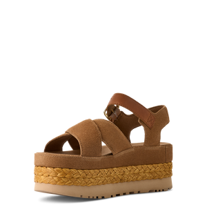 Aubrey Ankle Strap Chestnut