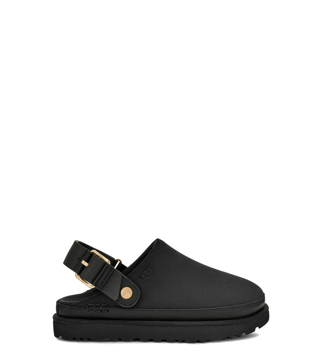 Goldenstar Villa Clog Black
