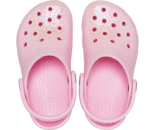 Load image into Gallery viewer, Kids Classic Clog Glitter Flamingo
