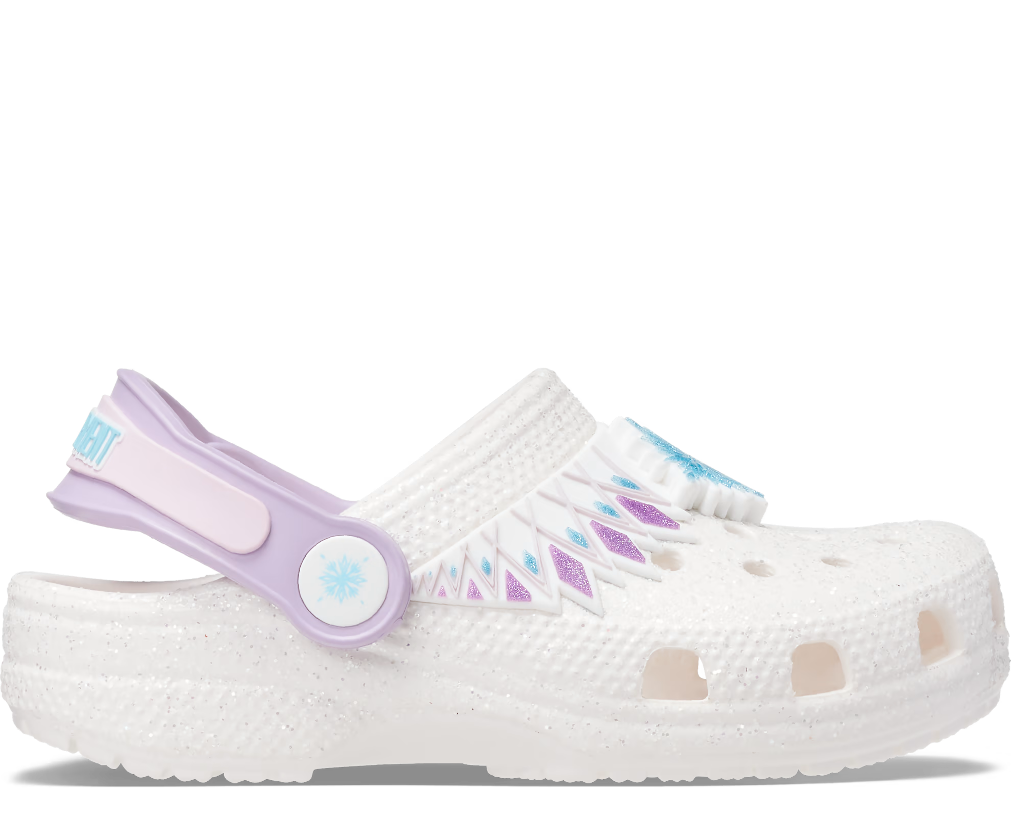 White 2024 disney crocs