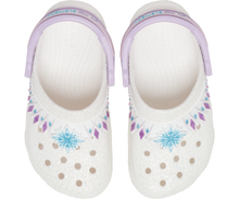 Load image into Gallery viewer, Toddler Classic Clog Disney Frozen II White
