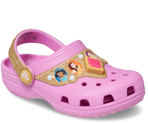 Toddler Classic Clog Disney Princess Lights Taffy Pink Village
