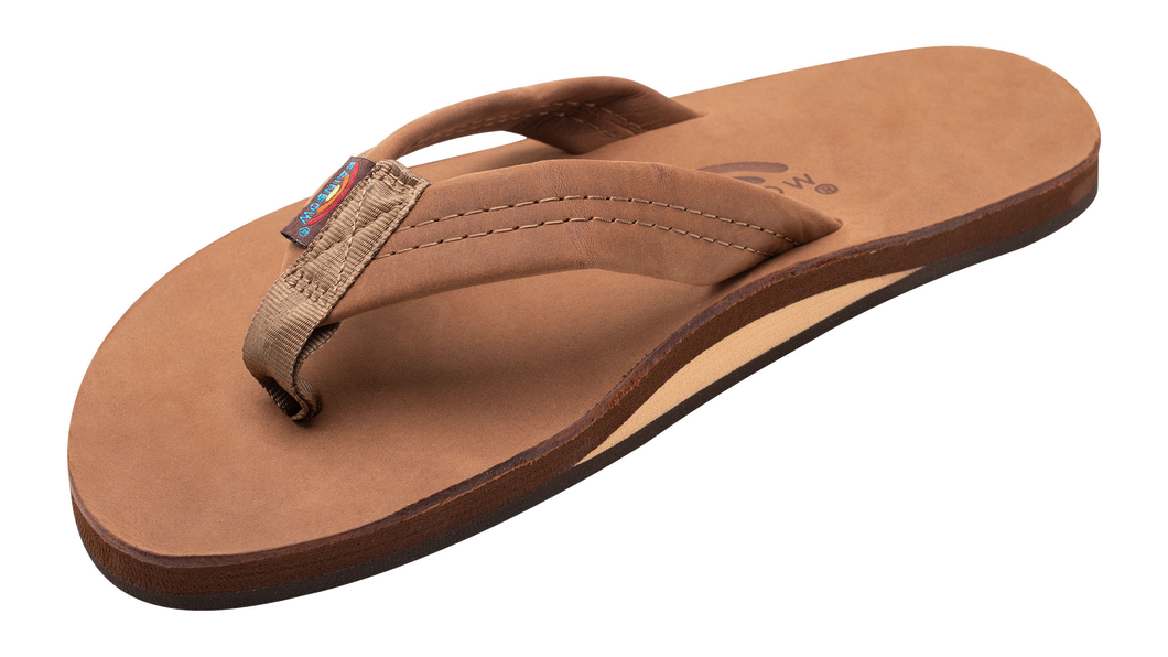 Single Layer Premier Leather Redwood (Men)