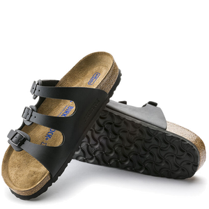 Florida Soft Footbed Black Birko-Flor (Women)