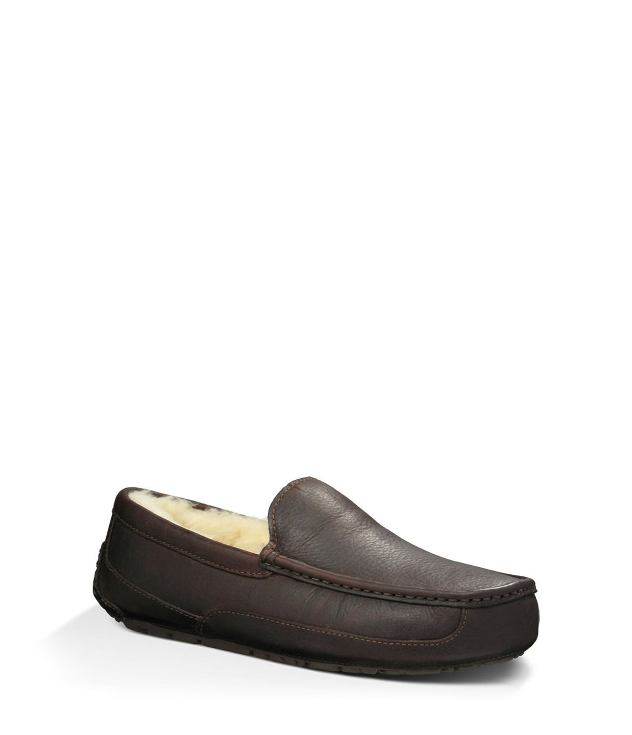 UGG Ascot Leather Dark Spice (Men) – Village Shoes Fresno display picture 2
