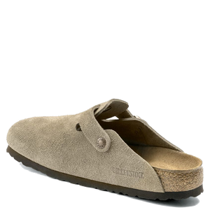 Boston Soft Footbed Suede Taupe (Men)