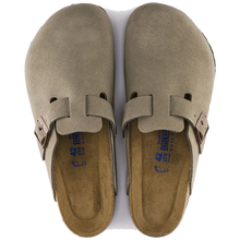 Load image into Gallery viewer, Boston Soft Footbed Suede Taupe (Men)
