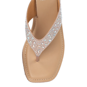 Telvi Rhinestone Nude