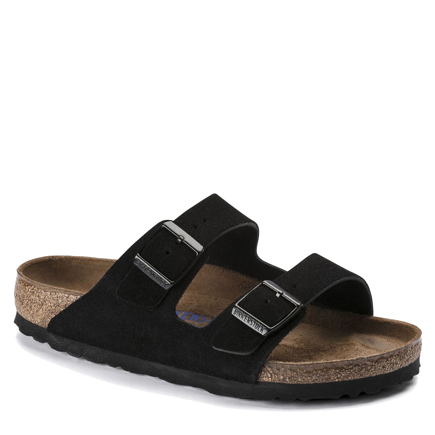 Arizona Soft Footbed Black Suede (Men) – Village Shoes Fresno