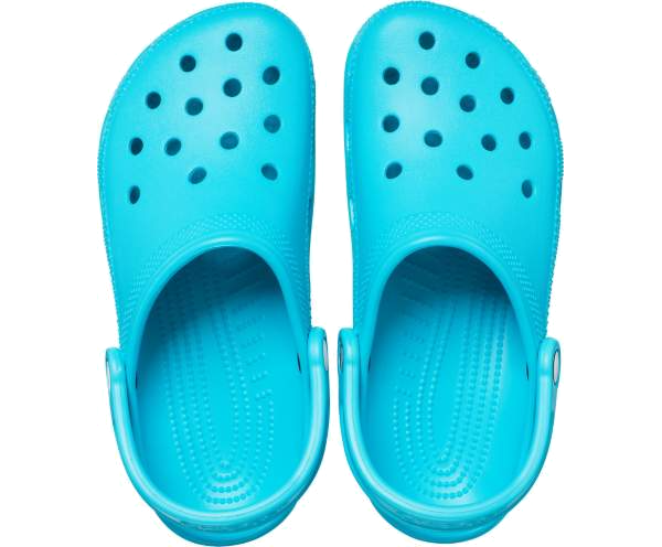CROCS Men’s \' Aqua Foam Clog Sandals Crocs Classic Clog Shoes Mens Size 13 Aqua Blue Foam Comfort  main image 3
